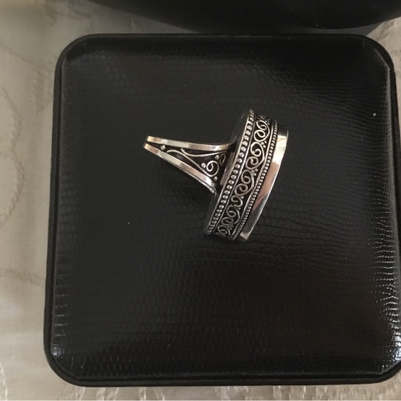 🌹Host Pick🌹-Sterling Silver Pink Tourmaline large stone ring/size 8/NWOT - Picture 5 of 10